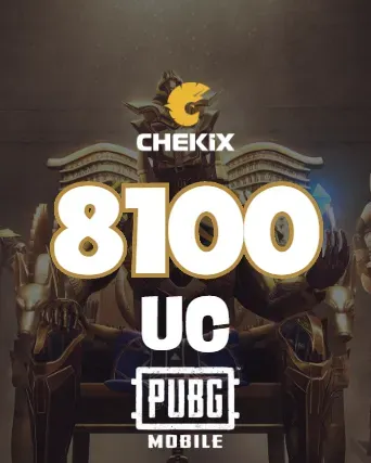 PUBG Mobile 8100 UC