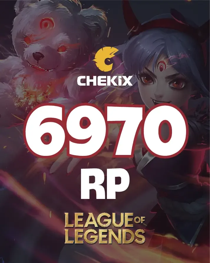 League Of Legends 6970 RP